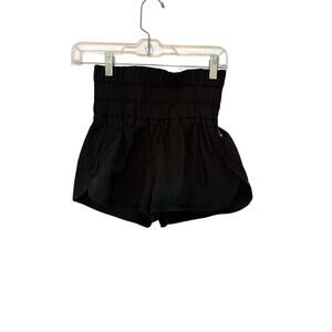 Free People FP Movement The Way Home Short Black Size XS Athleisure Running